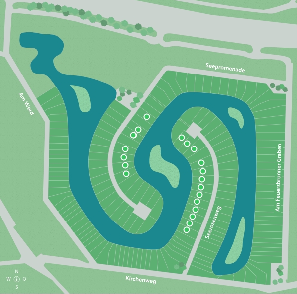 Lageplan Sonnenweiher Grafenwörth